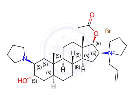 Chemical structure of Rocuronium Bromide EP Impurity E