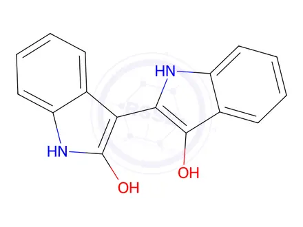 Chemical structure of 1H,1'H-[2,3'-Biindole]-2',3-diol