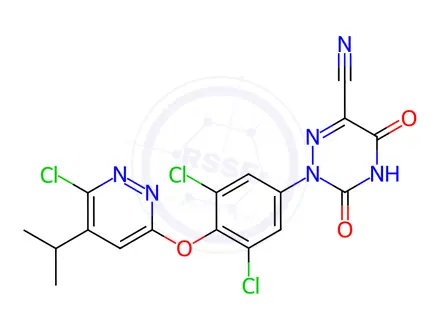 Chemical structure of Resmetirom Impurity 136