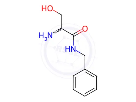 Chemical structure of Lacosamide Impurity 41(Lacosamide EP Impurity E)