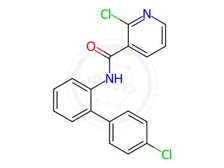 Chemical structure of Boscalid
