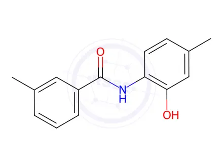 Chemical structure of n-(2-Hydroxy-4-methylphenyl)-3-methylbenzamide