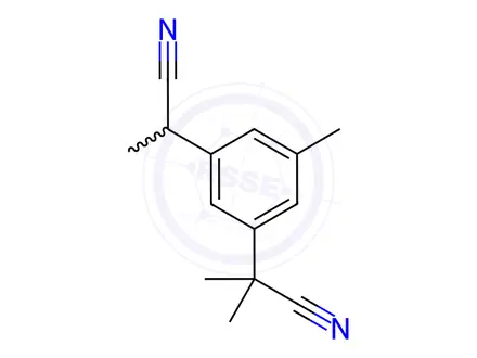 Chemical structure of Anastrozole Impurity 60
