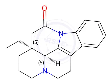 Chemical structure of Vinburnine