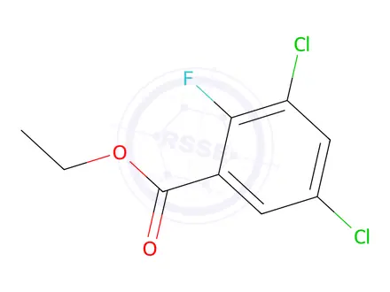 Chemical structure of Ethyl 3,5-dichloro-2-fluorobenzoate
