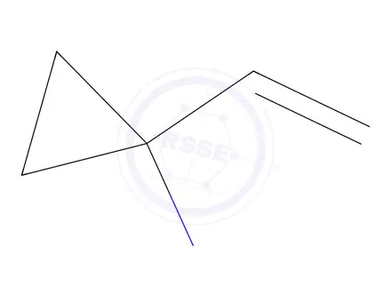 Chemical structure of 1-vinylcyclopropan-1-amine