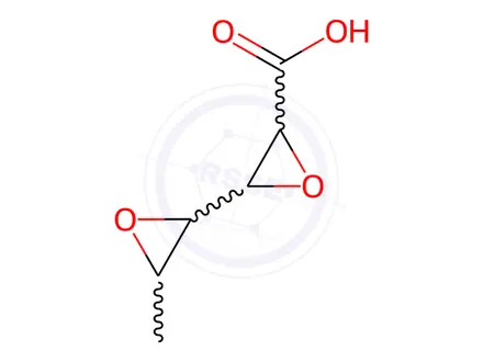 Chemical structure of 3'-Methyl-[2,2'-Bioxirane]-3-Carboxylic Acid