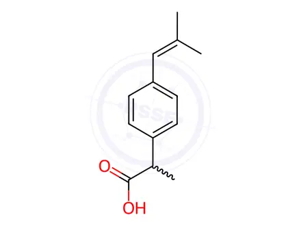 Chemical structure of Ibuprofen Impurity 163