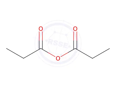 Chemical structure of Propionic anhydride
