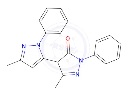 Chemical structure of Edaravone Impurity 43