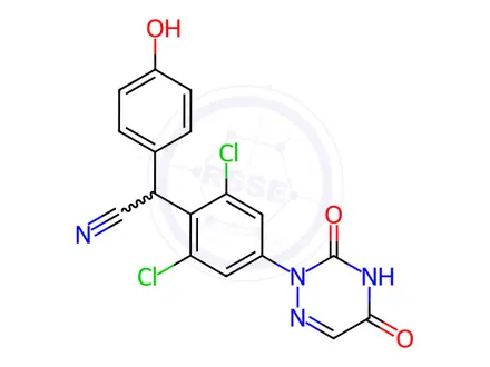 Chemical structure of Diclazuril Impurity 2 (Diclazuril EP Impurity B)