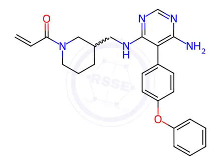 Chemical structure of Evobrutinib Impurity 4