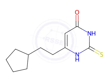 Chemical structure of Propylthiouracil Impurity 11