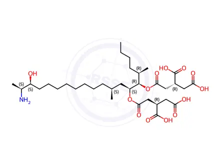Chemical structure of Fumonisin B4