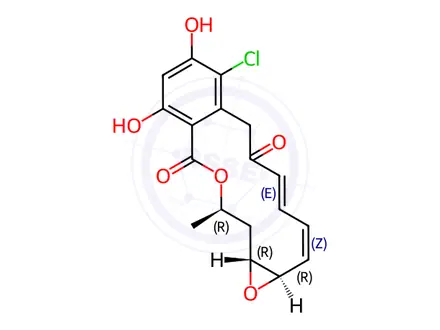Chemical structure of Radicicol