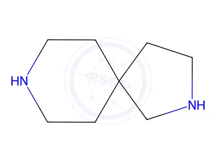 Chemical structure of 2,8-diazaspiro[4.5]decane hydrochloride