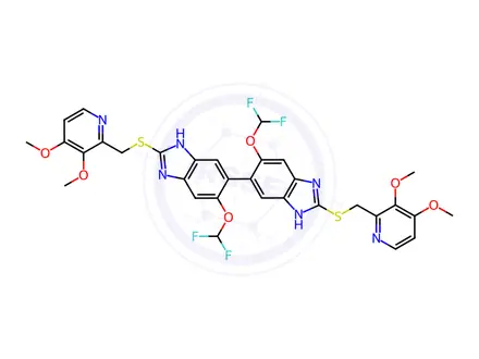 Chemical structure of Pantoprazole Sodium Impurity 15