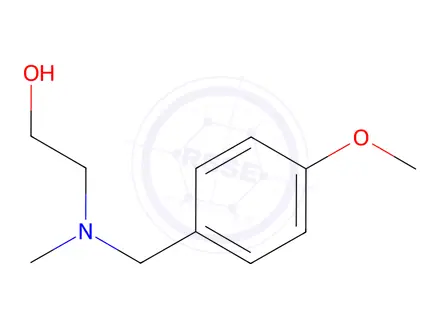 Chemical structure of 2-((4-Methoxybenzyl)(methyl)amino)ethan-1-ol
