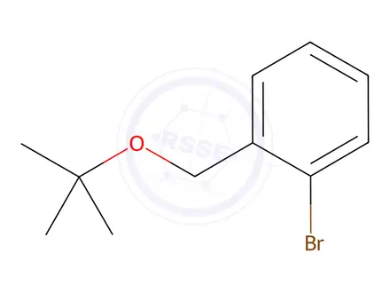 Chemical structure of Benzene, 1-bromo-2-[(1,1-dimethylethoxy)methyl]-
