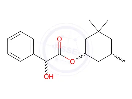 Chemical structure of Cyclandelate(mixture of isomers)