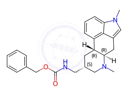 Chemical structure of Metergoline