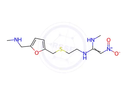 Chemical structure of Ranitidine Demethylation Impurity