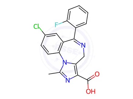 Chemical structure of Midazolam Impurity 3 (Midazolam EP Impurity C)