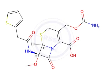 Chemical structure of Cefoxitin Impurity 16