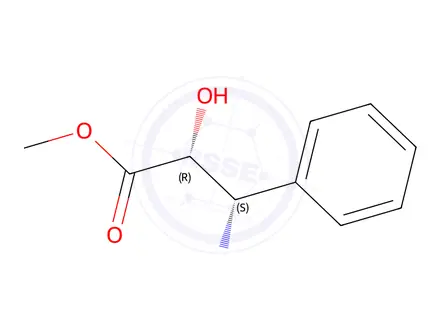 Chemical structure of (2R,3S)-3-phenylisoserine methyl ester