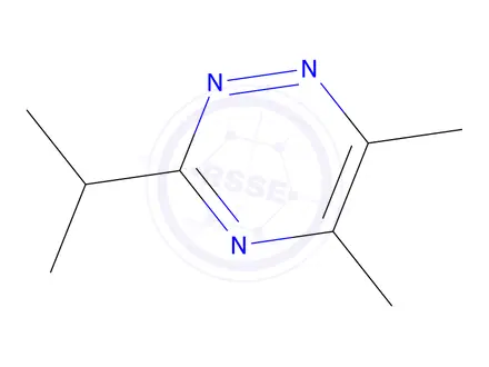 Chemical structure of 3-Isopropyl-5,6-dimethyl-1,2,4-triazine