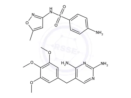 Chemical structure of Cotrimoxazole