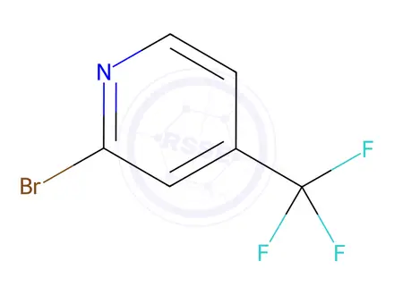 Chemical structure of 2-Bromo-4-(trifluoromethyl)pyridine