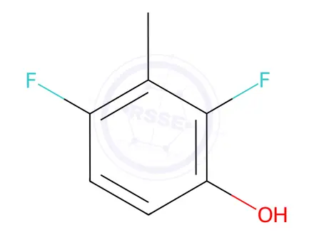 Chemical structure of 2,4-Difluoro-3-methylphenol