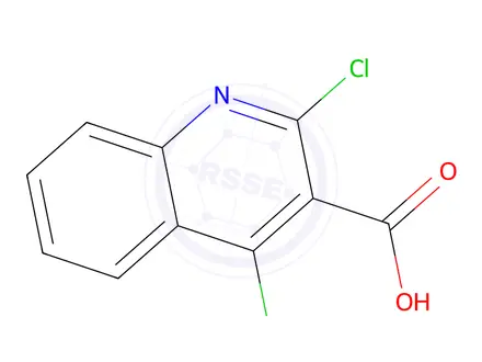 Chemical structure of 2,4-Dichloroquinoline-3-carboxylic Acid