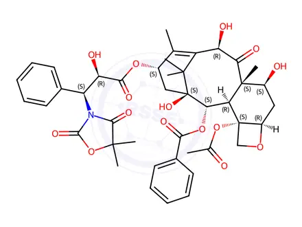 Chemical structure of Docetaxel Metabolite M4