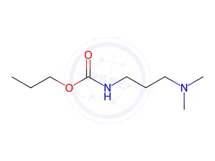 Chemical structure of Propamocarb free base