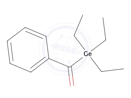 Chemical structure of Phenyl(triethylgermyl)methanone