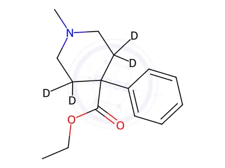 Chemical structure of Meperidine Impurity 1