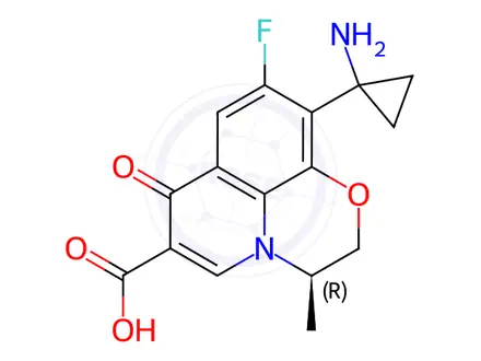 Chemical structure of Pazufloxacin Impurity 1