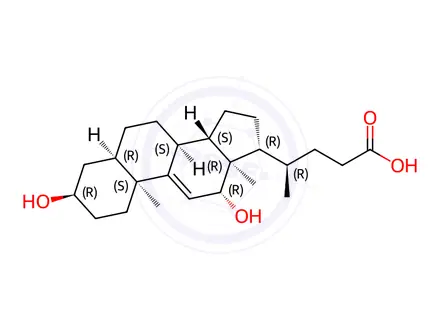 Chemical structure of Deoxycholic Acid Impurity 109