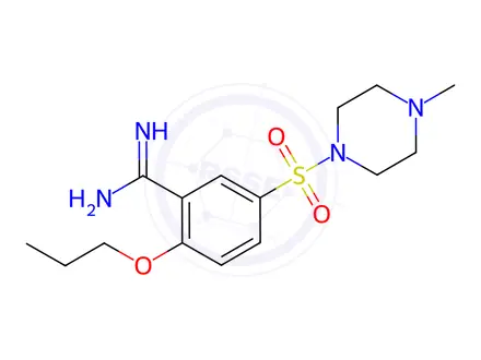 Chemical structure of Sildenafil Citrate Impurity 161