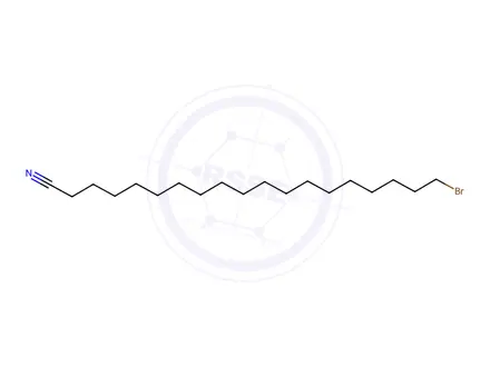 Chemical structure of 19-Bromononadecanenitrile