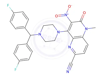 Chemical structure of BMS-502