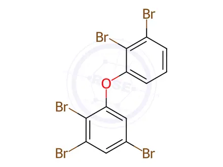 Chemical structure of 2,2',3,3',5-Pentabromodiphenyl ether