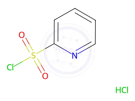Chemical structure of 2-pyridinesulfonyl chloride Hydrochloride