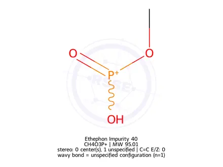 Chemical structure of Ethephon Impurity 40