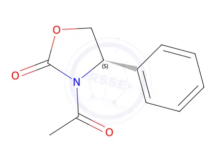 Chemical structure of (R)-4-(2-Oxo-2-phenylethyl)oxazolidin-2-one
