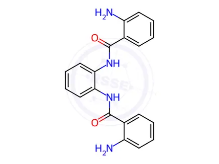 Chemical structure of N,N'-(1,2-Phenylene)bis(2-aminobenzamide)