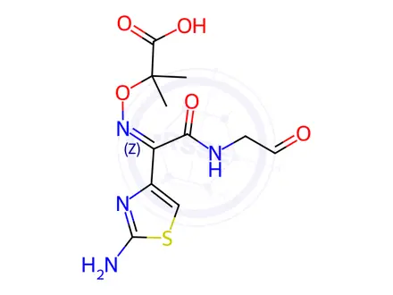 Chemical structure of Ceftazidime Impurity G