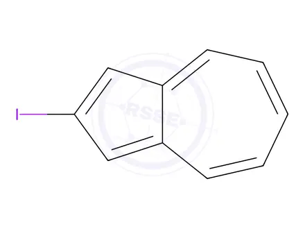 Chemical structure of 2-Iodoazulene